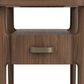Riverside Furniture Delia Chairside Table in Nouveau Walnut, , large