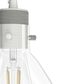 Hunter Van Nuys 3-Light Linear Cluster in Brushed Nickel, , large