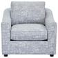 Fulton Home Tiberon Accent Chair in Cumulus Grey, , large