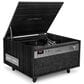 Victrola Century 6-in-1 Music Center Record Player with 3-Speed Turntable in Black, , large
