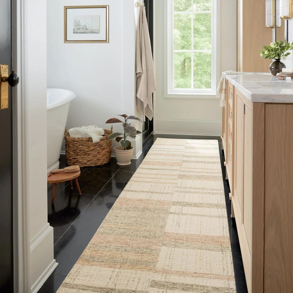 Chris Loves Julia x Loloi Chris 2&#39;6&quot; x 11&#39;6&quot; Natural and Multicolor Runner, , large