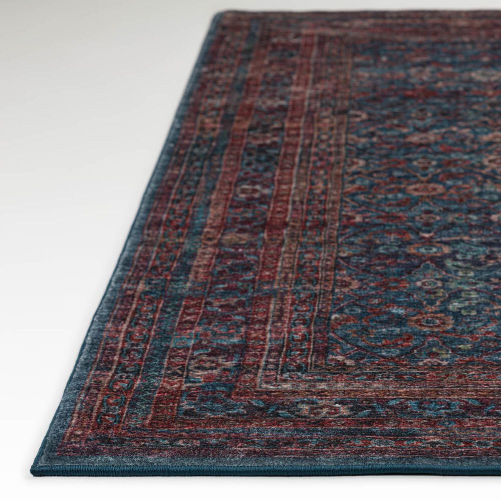 Dalyn Rug Company Jericho Traditional 9&#39; x 12&#39; Navy Indoor/Outdoor Area Rug, , large
