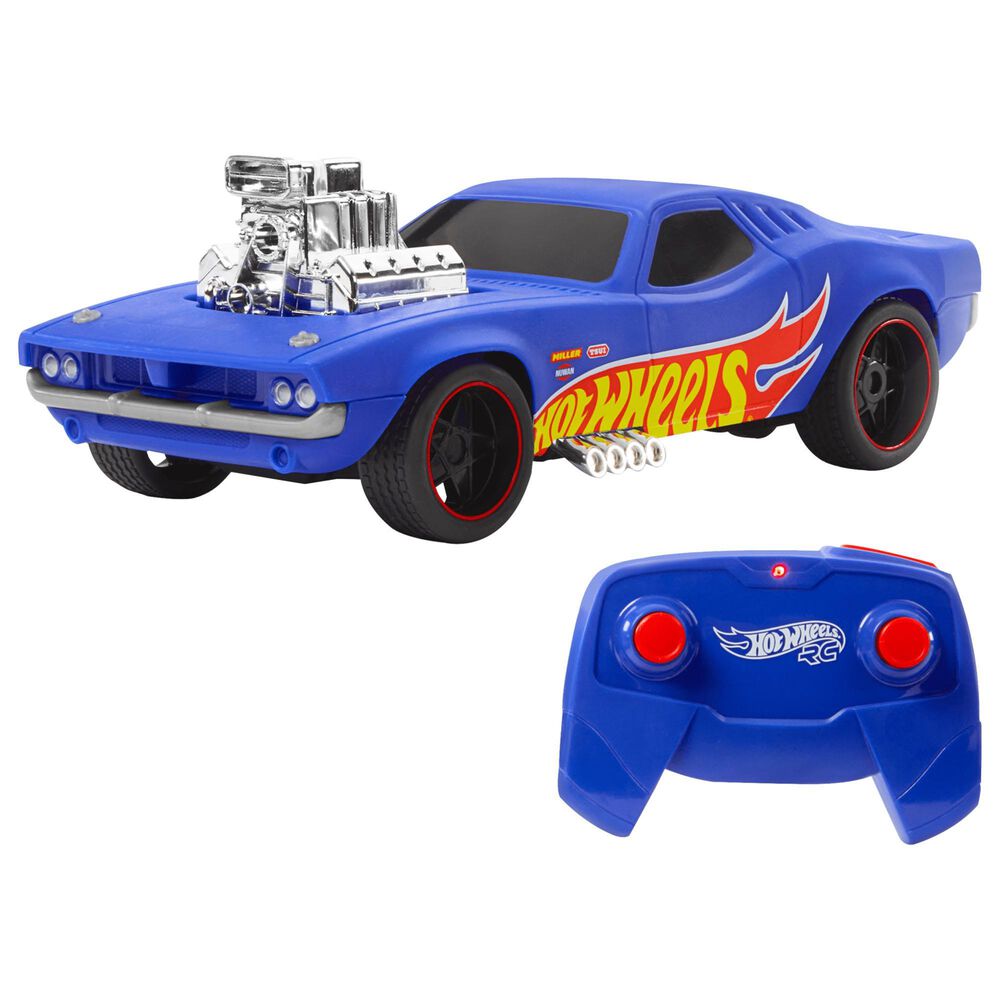 Hot Wheels 1:16 scale Rodger Dodger RC Vehicle with Controller and USB Cable, , large