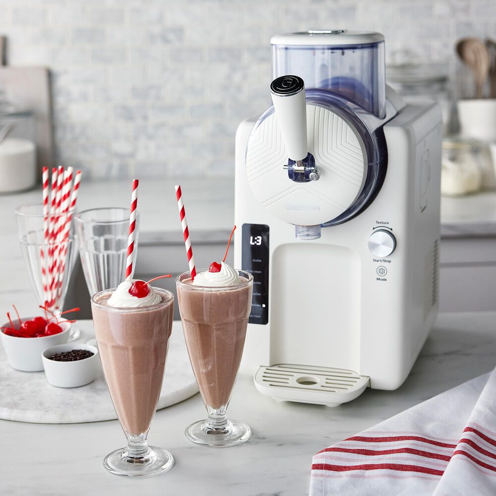Green Pan 2 Qt. Frost Slush and Soft Serve Ice Cream Maker in Cream, , large