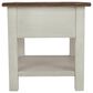 Ashley Bolanburg End Table in Weathered Oak and Antique White, , large