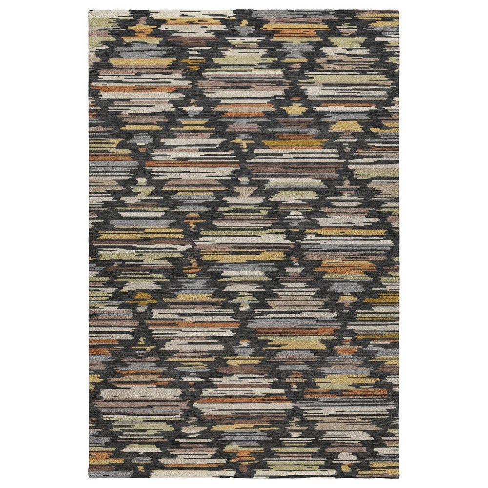 Dalyn Rug Company Kenner KN2 Black 8" x 10" Area Rug, , large