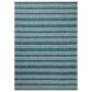 Loloi Easton Teal and Fog 2"3" x 3"9" Indoor/Outdoor Area Rug, , large