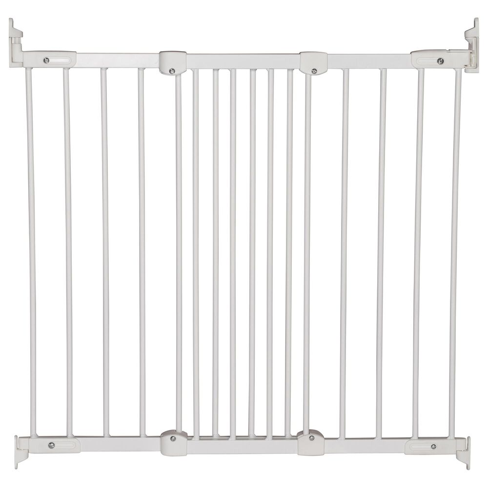 LA Baby BabyDan 26.4" - 41.5" Mount Safety Gate in White, , large