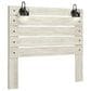 Ashley Cambeck Queen Panel Bed in Whitewash with Lighting, , large