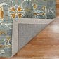 Amer Rugs Romania 8" x 10" Gray and Orange Area Rug, , large