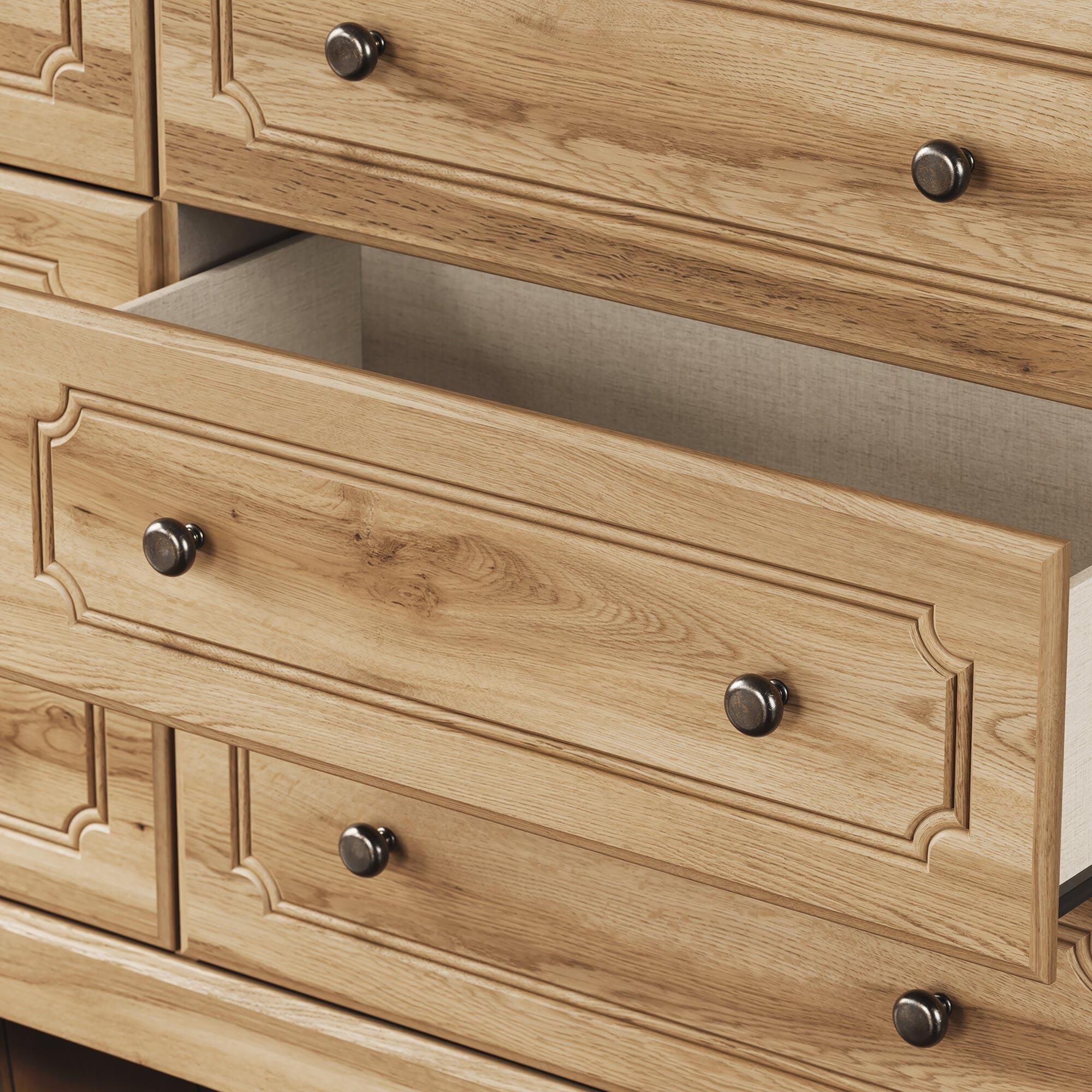 Ashley Aleaport Dresser and Mirror