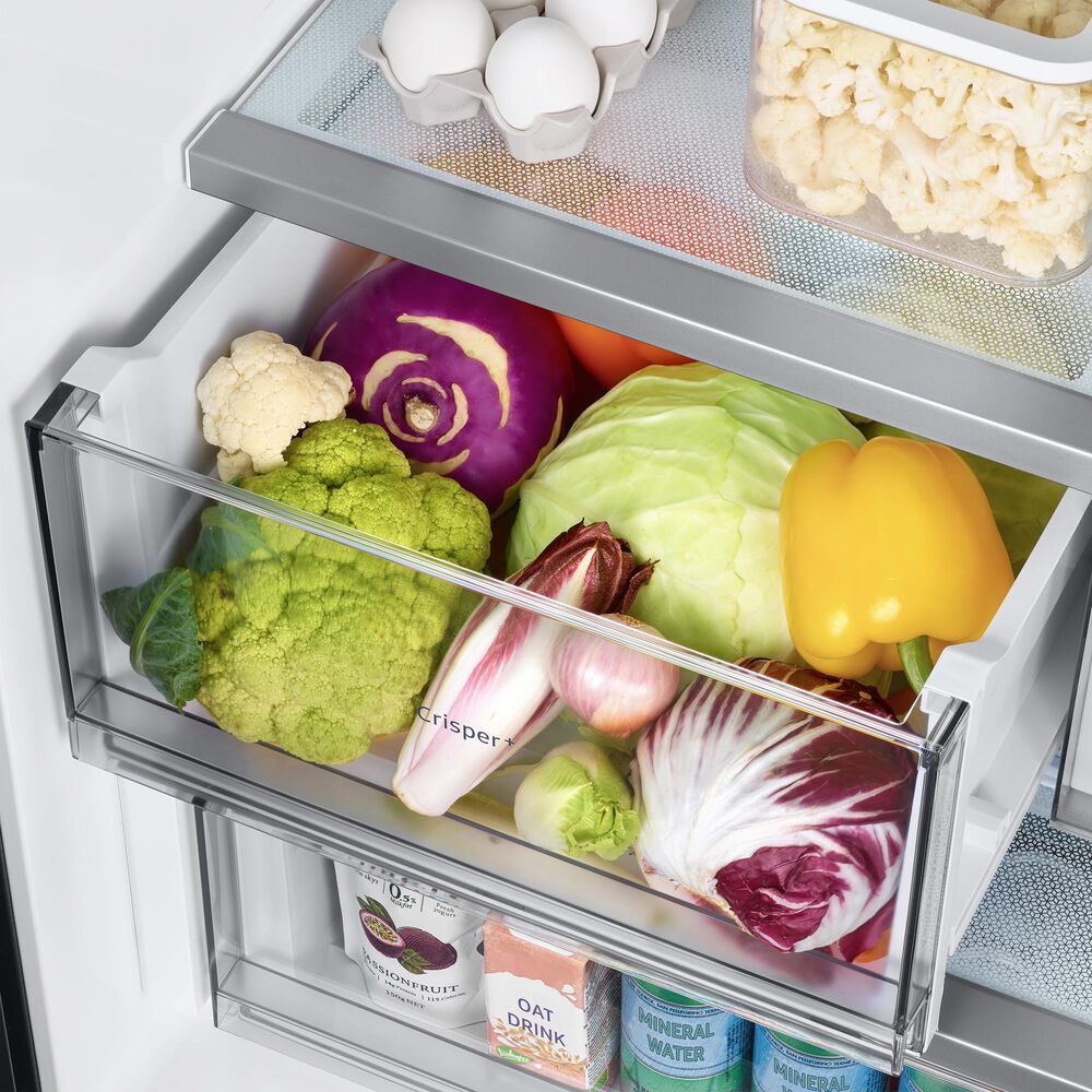 Samsung Bespoke Bespoke 24 Cu. Ft. Counter Depth French Door Refrigerator - Stainless Steel Panels Included, , large
