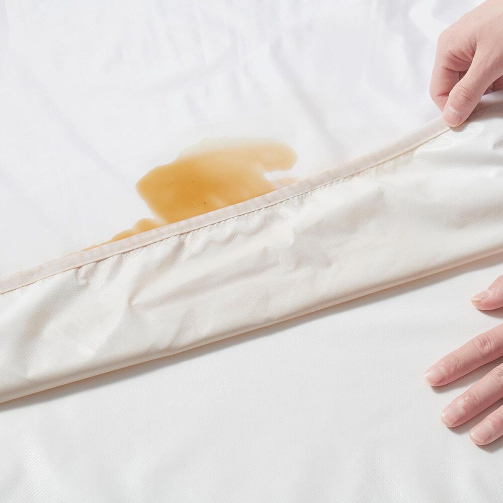 Sanders Collection Encasement King Mattress Protector in White, , large