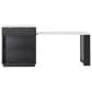 HOMLUX 83" Fluted Kitchen Island in Black, , large