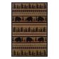 Oriental Weavers Hudson 1066A 1"10" x 3"3" Black Scatter Rug, , large