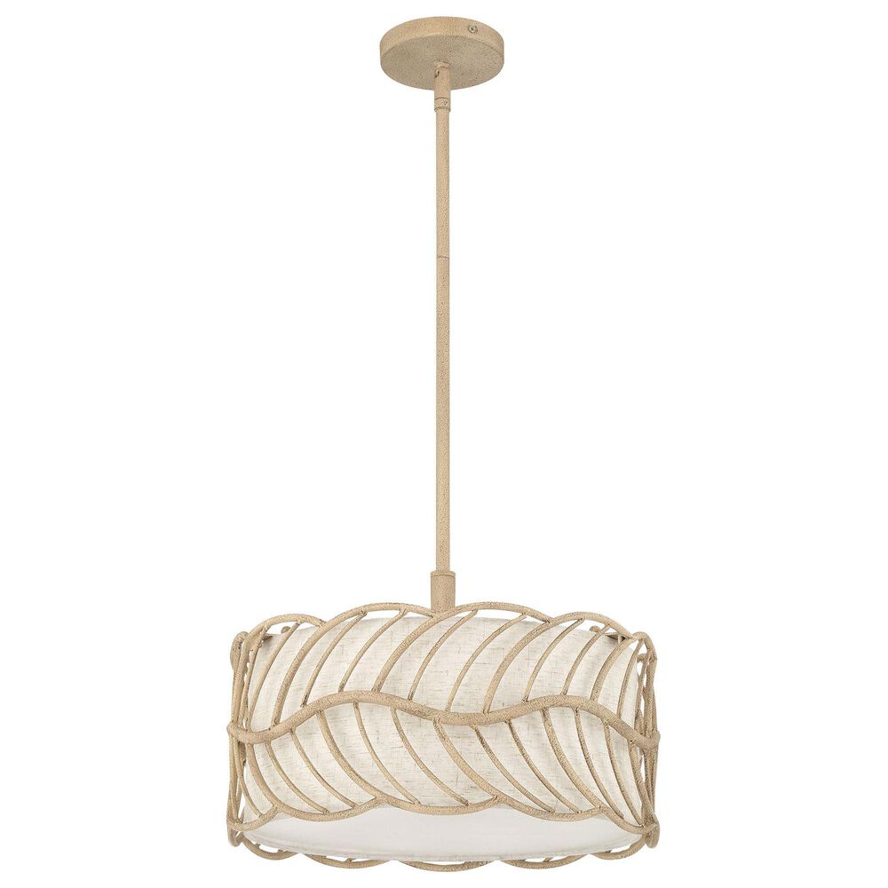 Golden Lighting Simbolo 3-Light Pendant in Almond, , large