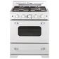 Unique Appliances Classic Retro 30" Pro Convection Gas Range in Marshmallow White, , large