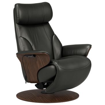 Stressless Adam Power Recliner in Paloma Black, , large