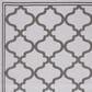 Safavieh Bermuda 6"7" x 9"2" Grey and Brown Indoor/Outdoor Area Performance Rug, , large