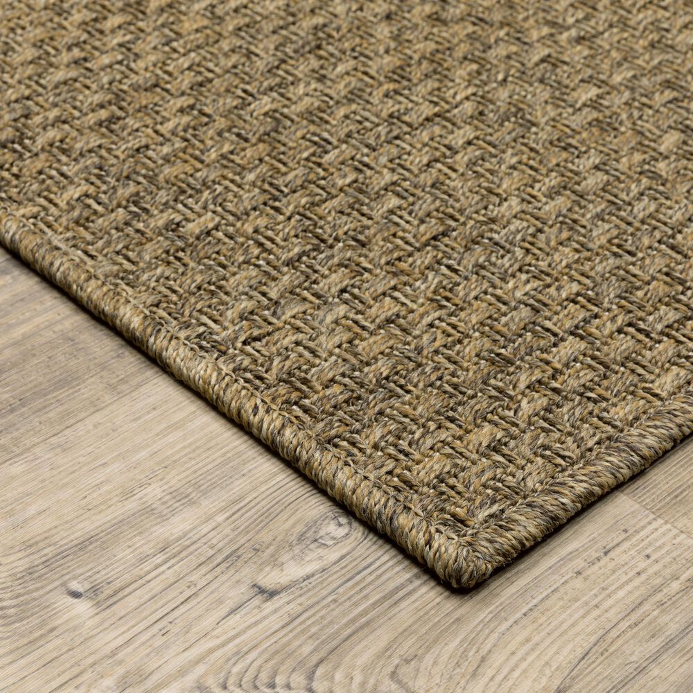 Oriental Weavers Karavia 2160N 2&#39;3&quot; x 7&#39;6&quot; Tan Area Rug, , large