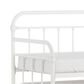 Richlands Furniture Twin Metal Slat Daybed and Trundle in White, , large