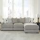 Ashley Aslan Court 3-Piece Right Facing Sectional with Chaise in Flax, , large