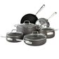 All-Clad 10-Piece Nonstick Set in Medium Gray, , large