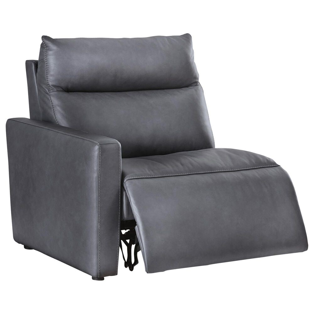 Ashley ModZ 6-Piece Power Symmetrical Sectional in Blue, , large