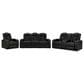 Ashley Caveman Den 3-Piece Power Reclining Living Room Set in Midnight, , large