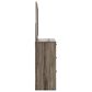 Ashley Elbrim 3-Piece King Panel Bedroom Set in Weathered Brown, , large