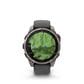 Garmin Fenix 8 Pro Sapphire AMOLED Smartwatch 47mm Titanium Case with Graphite Black Silicone Band, , large