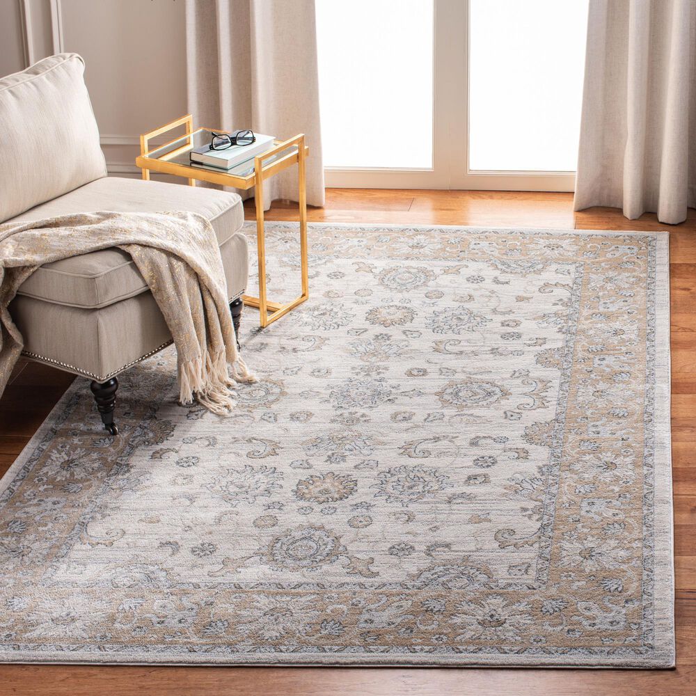 Safavieh Isabella ISA940B 3' x 5' Cream and Beige Area Rug, , large