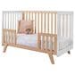 Sorelle Luce 2-In-1 Convertible Crib in Natural and White, , large