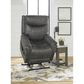 Signature Design by Ashley Lorreze Power Lift Recliner with Heat and Massage in Steel, , large