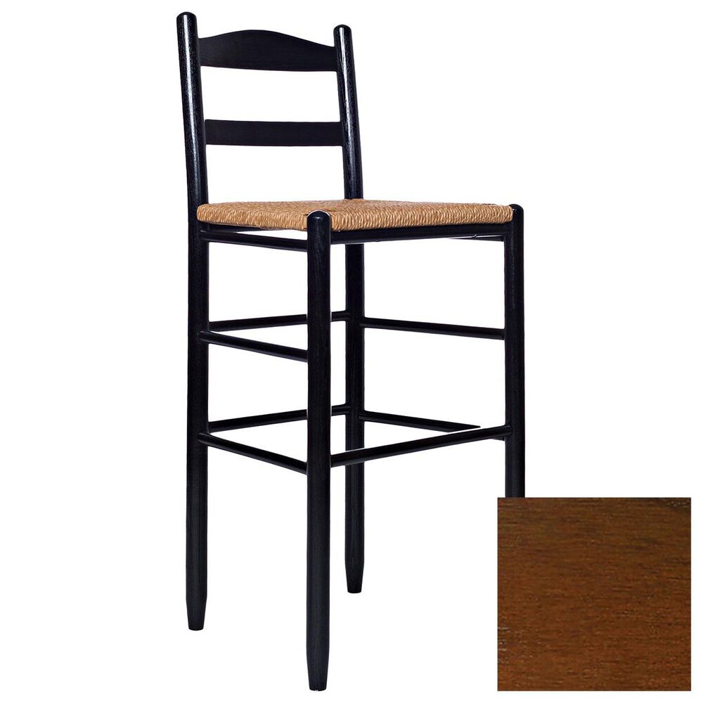 Lakeside Penrose Ladderback Barstool in Walnut, , large