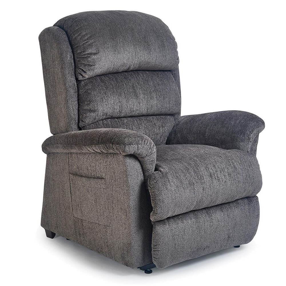 Lounge Polaris Large Power Lift Chair Recliner in Abington Granite, , large