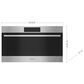 Wolf Appliances 1.6 Cu. Ft. E Series Transitional Drop-Down Door Speed Oven in Stainless Steel, , large
