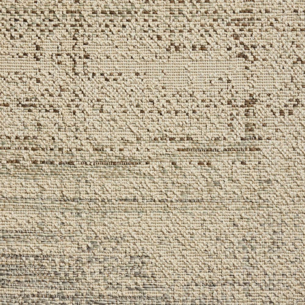 Loloi Saylor Ivory and Fog 11' x 15' Indoor/Outdoor Area Rug, , large