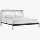 Hawthorne Furniture Vintage King Metal Panel Bed in Matte, , large