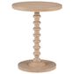 Linon Home Decor Aurora Round Side Table in Natural, , large