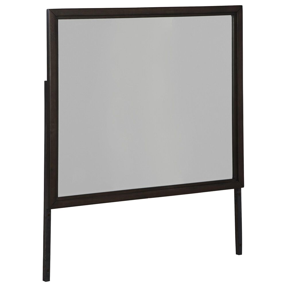 Ashley Neymorton 6-Drawer Dresser and Mirror in Dark Grayish Brown, , large