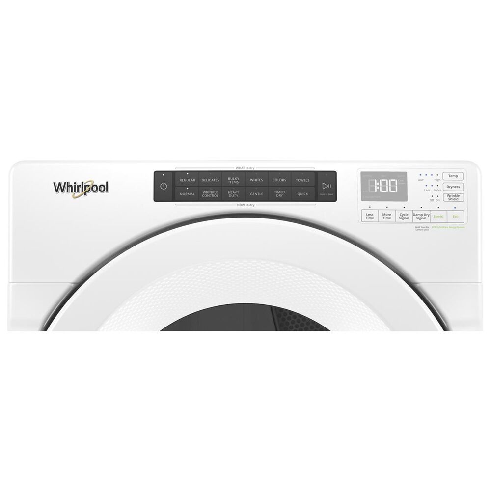 Whirlpool 7.4 Cu. Ft. Heat Pump Electric Dryer in White, , large