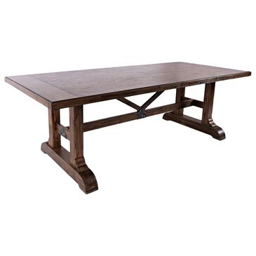 Waltham Bakersfield Dining Table in Rich Dark Brown - Table Only, , large