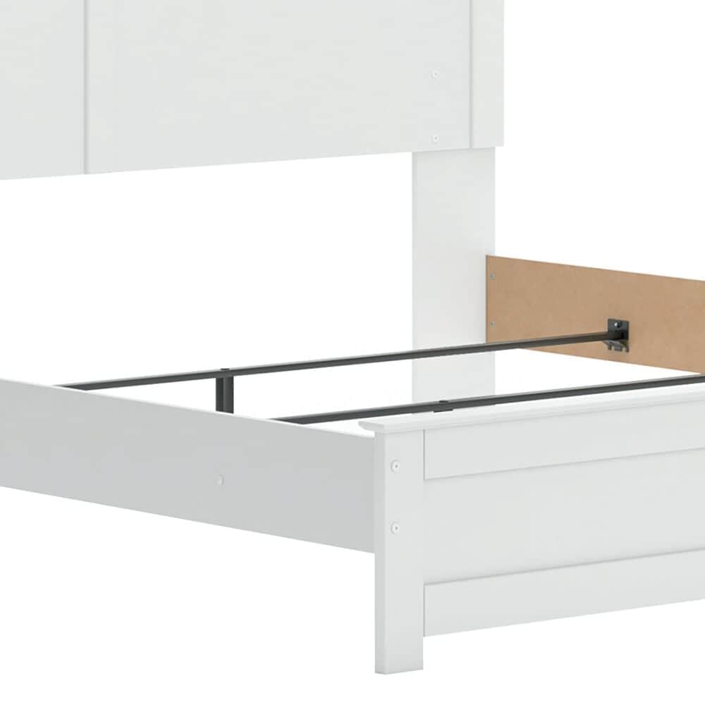 Ashley Bostwick Shoals King Panel Bed in White, , large