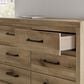 Ashley Brozmont 4 Piece Queen Panel Bedroom Set in Natural Brown, , large