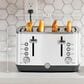 GE Appliances 4-Slice Toaster in White, , large