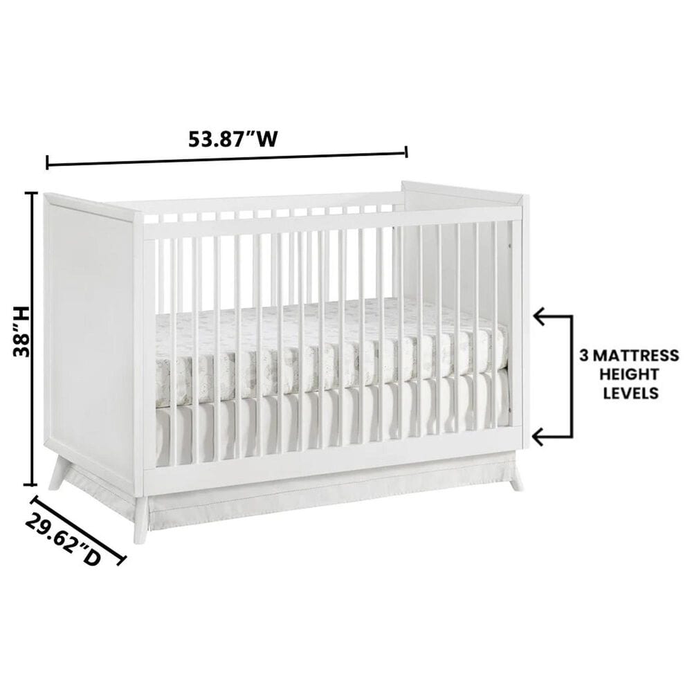 OZLO BABY 3-In-1 Crib And Dresser, , large