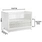OZLO BABY 3-In-1 Crib And Dresser, , large