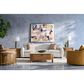 Fairfield Chair Portobello Rectangular End Table in White, Light Brown and Brushed Brass, , large