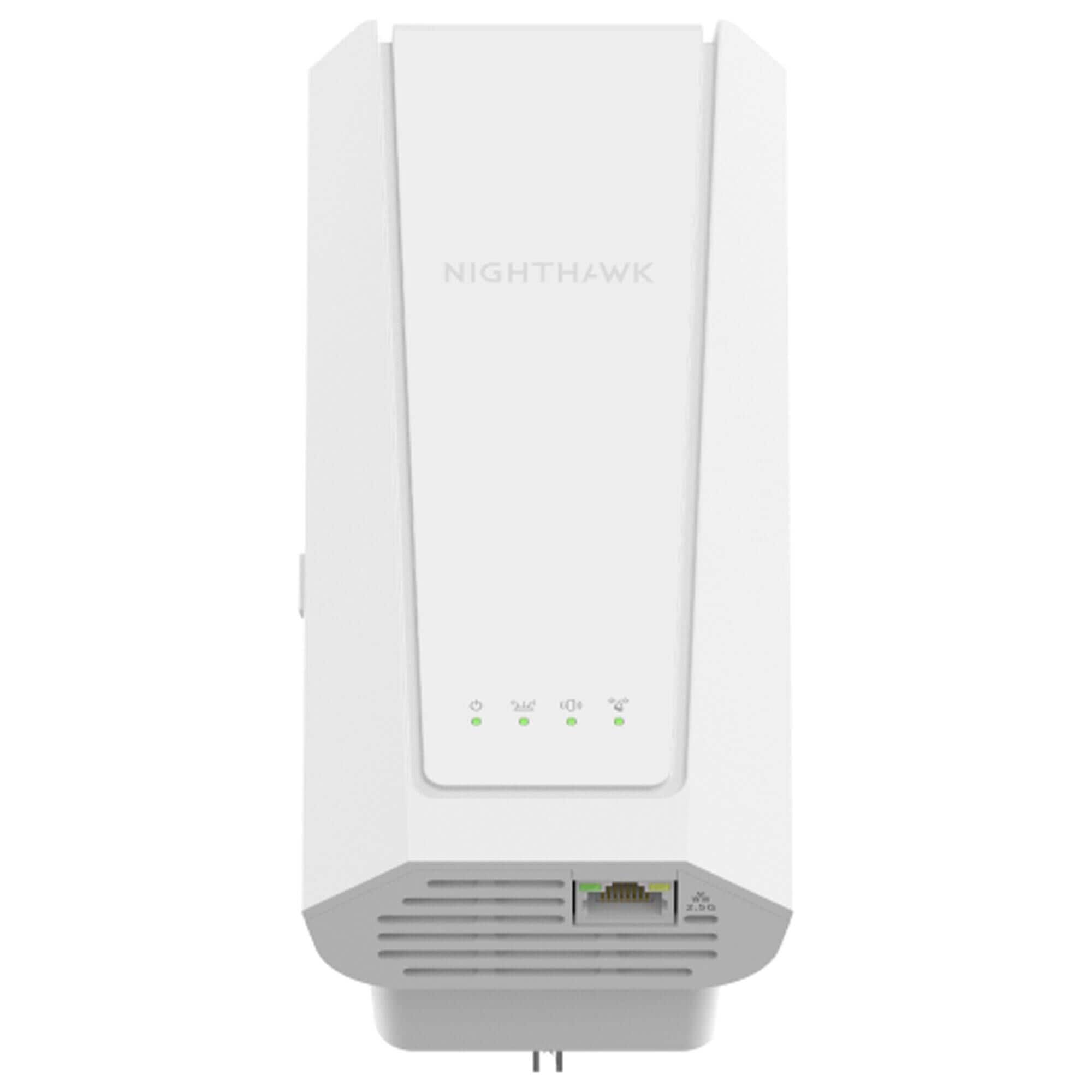 NETGEAR Nighthawk Wi-Fi 7 Dual-Band Range Extender in White